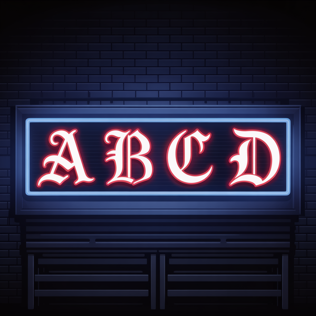 Gothic text maker,generator